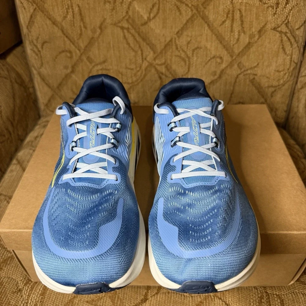 Altra Paradigm 7 Blue Yellow AL0A85N7440 Women's Size 10 Wide Running Shoes